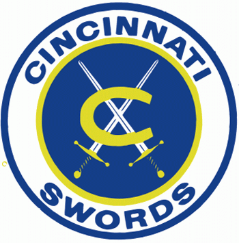 Cincinnati Swords 1971-1974 Alternate Logo iron on heat transfer